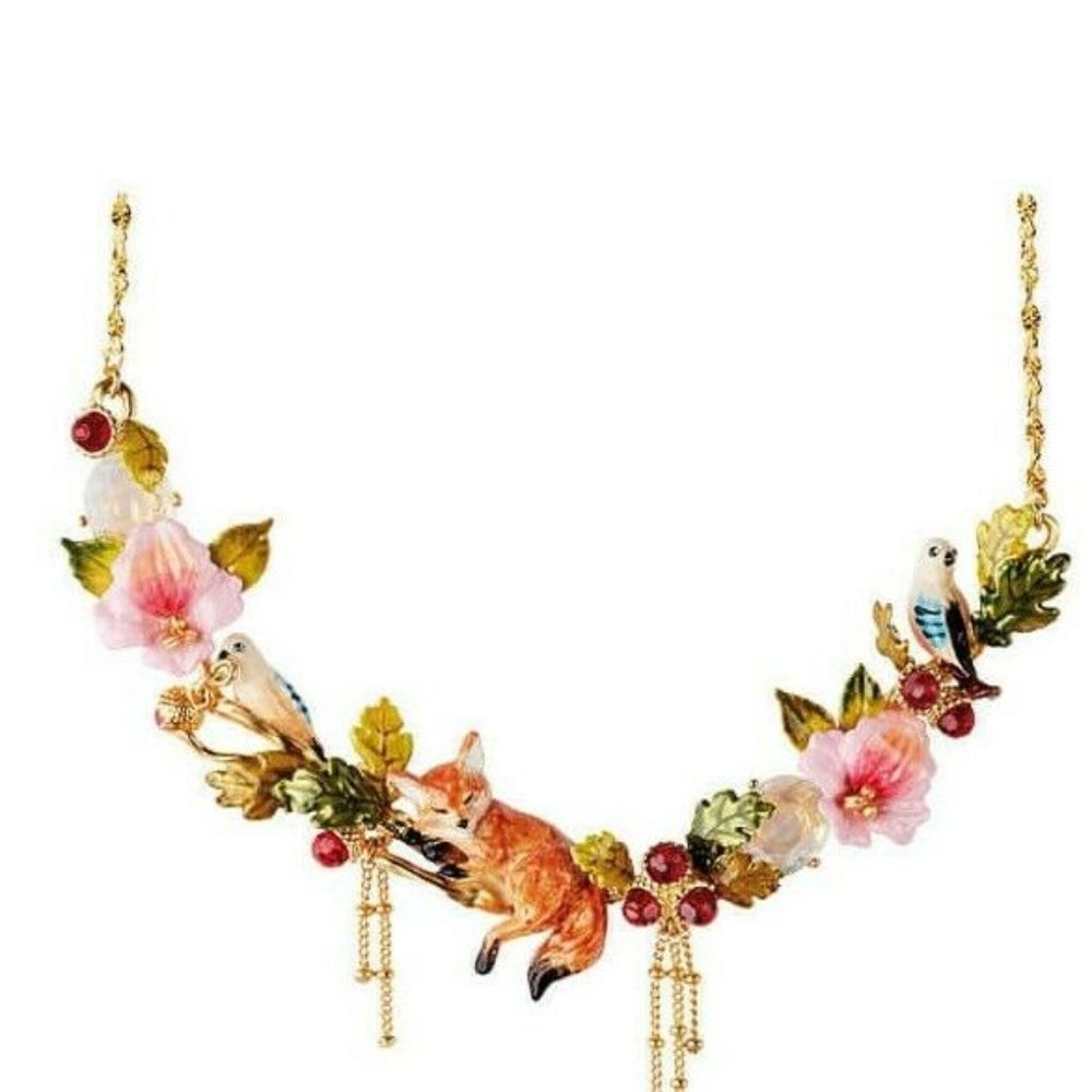 Les Nereides Forest Awakening Collar Necklace